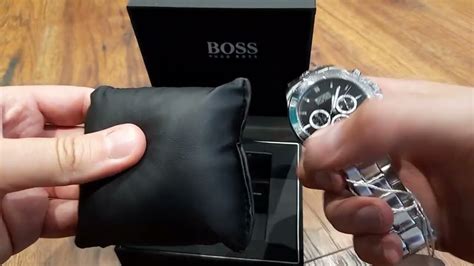 how to tell a fake hugo boss watch|are hugo boss watches real.